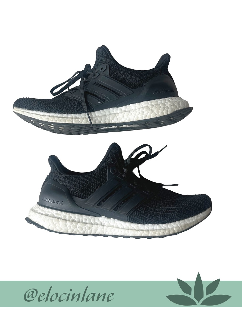 Adidas Ultra Boost Black Running Shoes